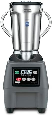 One gallon stainless blender with electronic keypad