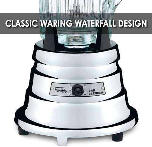 Glass jar two speed bar blender — photo 3