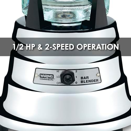 Glass jar two speed bar blender — photo 4