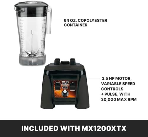 Variable speed blender with copolyester jar — photo 3