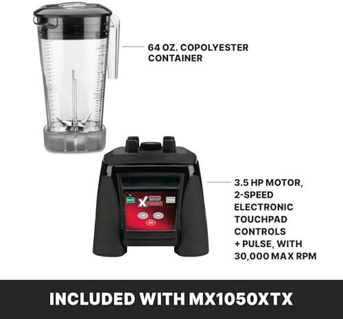 Copolyester jar blender with electronic keypad — photo 3