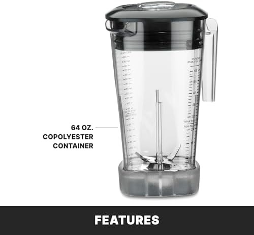 Copolyester jar blender with electronic keypad — photo 4