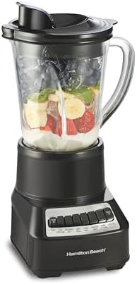 Wave crusher blender with glass jar