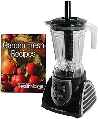Black professional emulsifier countertop blender