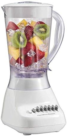 White ten speed blender with 56 oz jar