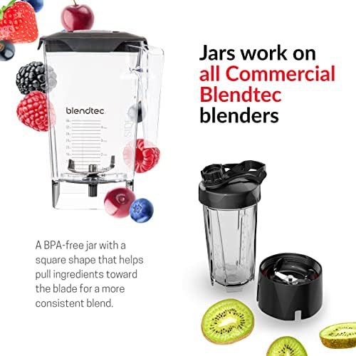 Commercial black blender with 96oz jar — photo 3