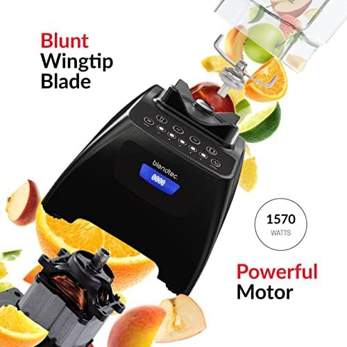 Classic black blender for hot soup — photo 4