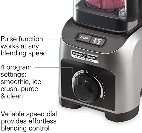 Professional quiet shield blender with 32 oz jar — photo 4