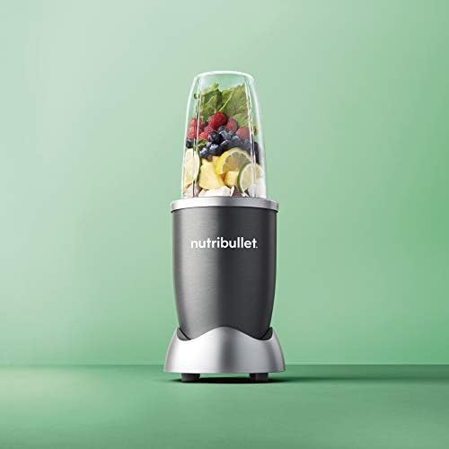 Grey eight piece personal smoothie blender — photo 3