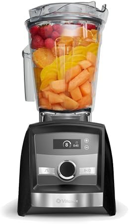 Low profile black smart series blender