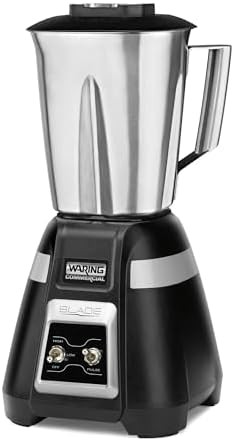 Stainless steel blender with toggle and pulse