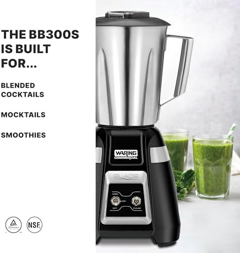 Stainless steel blender with toggle and pulse — photo 3