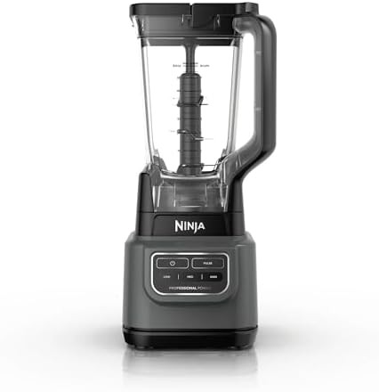 Black professional blender with 1000 watt base