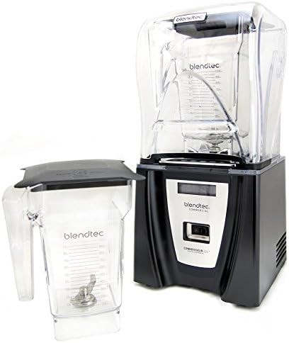 Commercial blender with two fourside jars