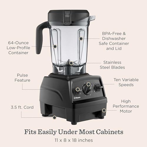 Vitamix Explorian red low profile blender — photo 4