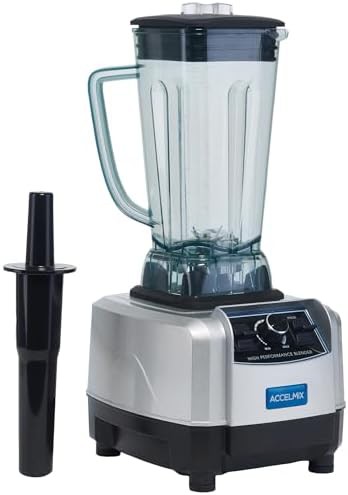 Gray two horsepower commercial blender 68 oz