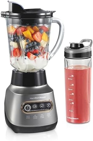 Quiet Shield Blender with Glass Jar