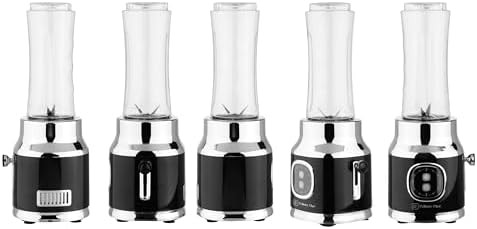 Black Personal Smoothie Maker with Mason Jar — photo 3