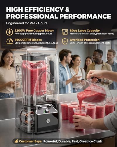 Black professional ice crusher 80 oz — photo 5