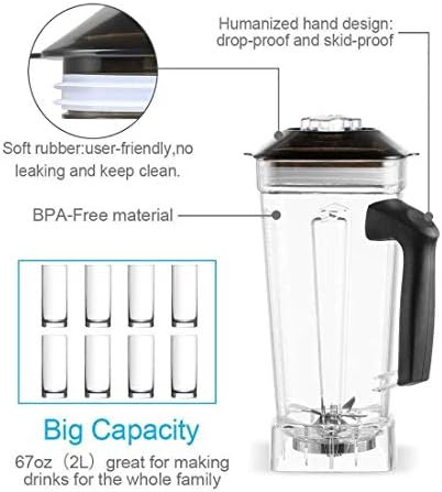 High speed eight blade Tritan blender — photo 3
