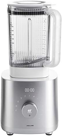 Silver large countertop power blender 64 oz