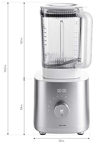 Silver large countertop power blender 64 oz — photo 3