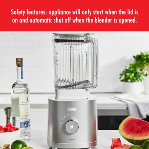 Silver large countertop power blender 64 oz — photo 5