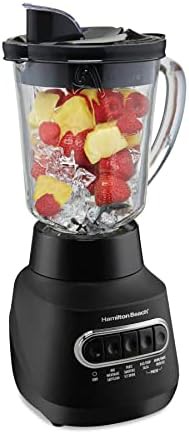 Quiet shield smoothie blender in black