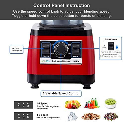 Heavy duty professional stainless steel blender — photo 4