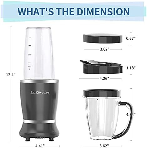 Personal Smoothie Blender and Grinder Set — photo 5