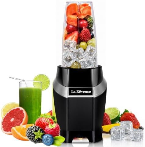 Black Power Blender with Pulse Function