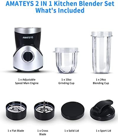 Personal Blender and Grinder with Bottles — photo 3