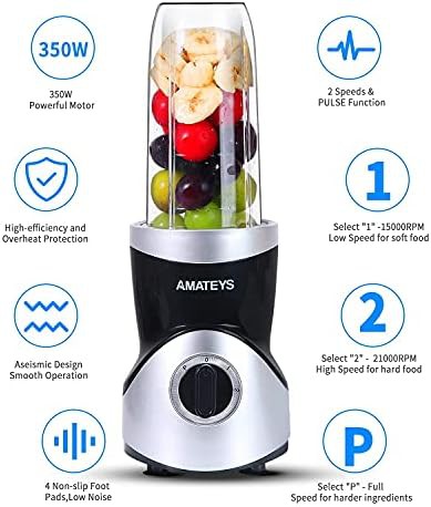 Personal Blender and Grinder with Bottles — photo 4