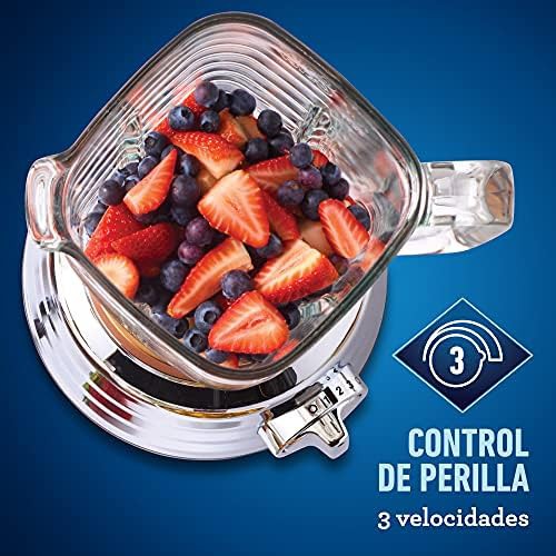 Simple knob button blender with glass jar — photo 5