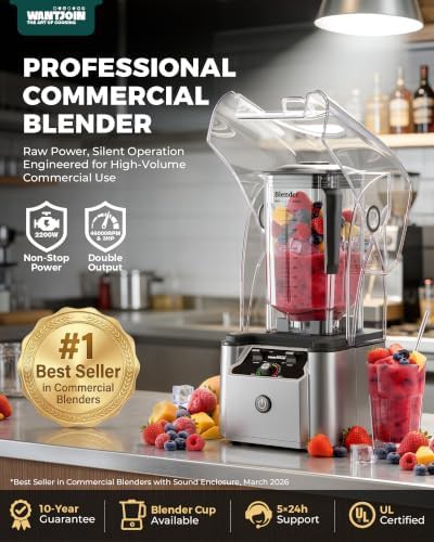 Silver professional blender 60 oz capacity — photo 3
