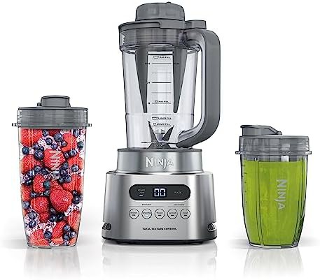 Grey twisti blender duo with tamper