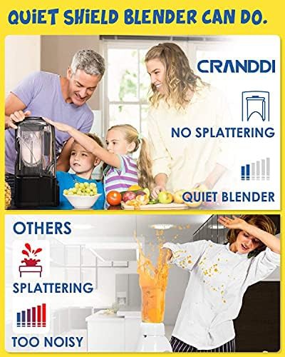 Grey soundproof shield 80oz blender — photo 3