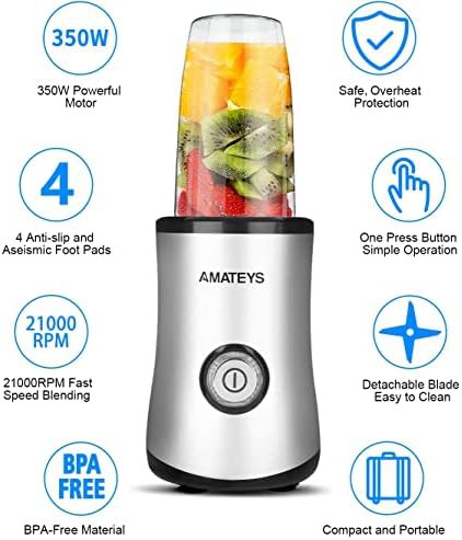 Stainless Steel Personal Smoothie Maker — photo 4