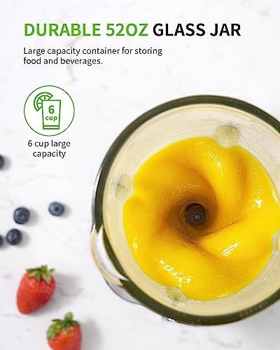 Shardor 1200W countertop blender with travel cup — photo 4