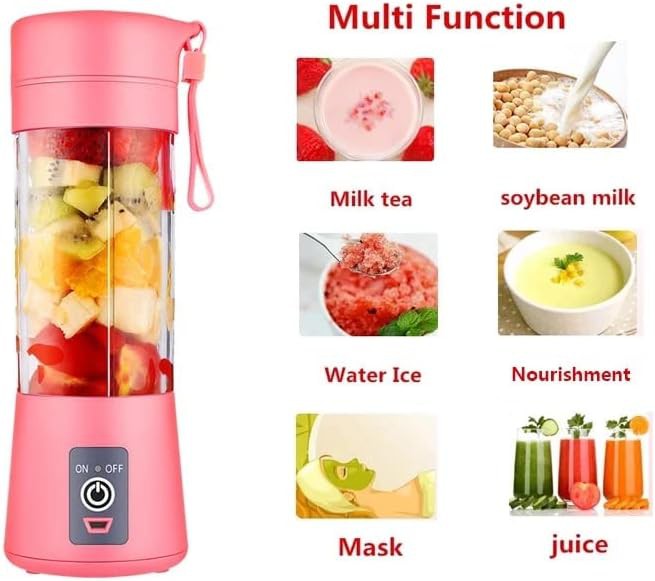 Portable Rechargeable Battery Powered Juice Blender — photo 5