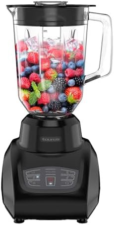 Touch panel blender with diamond glass jar