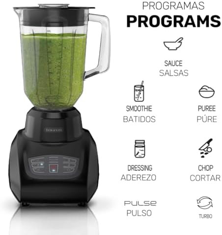 Touch panel blender with diamond glass jar — photo 3
