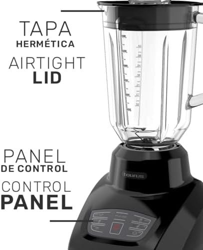 Touch panel blender with diamond glass jar — photo 5