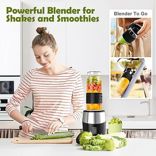 Personal blender grinder chopper combo — photo 4