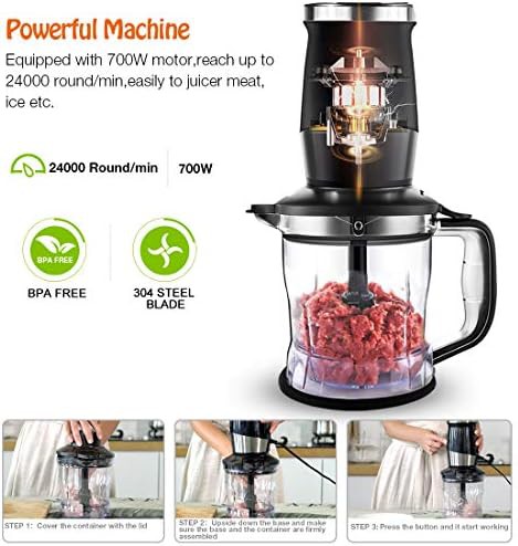 Personal blender grinder chopper combo — photo 5