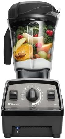 Black professional blender with four programs