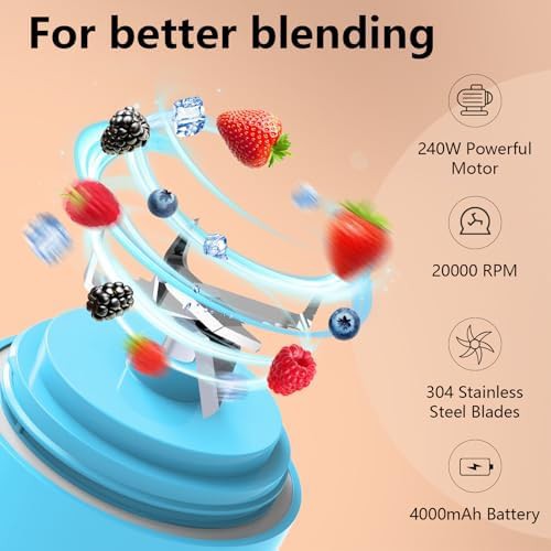 VKYOZVA portable personal rechargeable blender — photo 3
