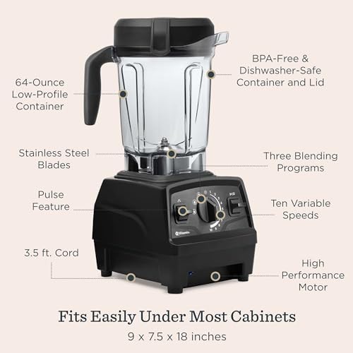 Slate grey blender with preset programs — photo 4