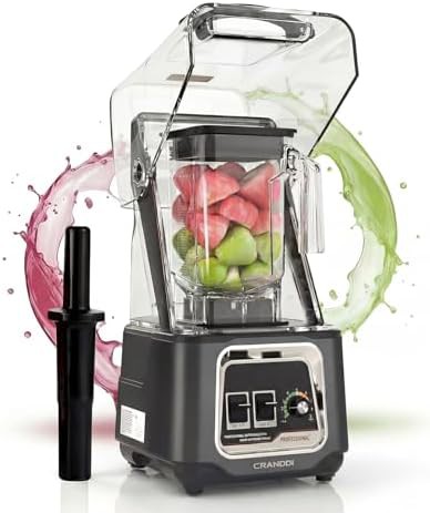 Professional grey quiet blender 50 oz