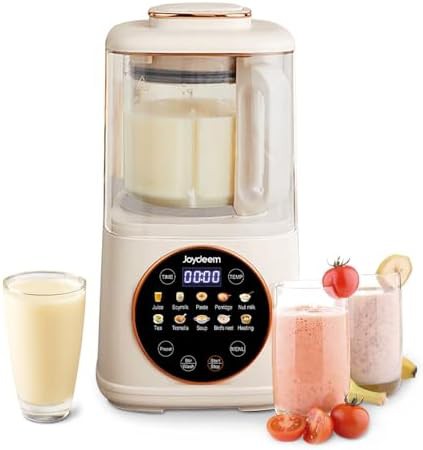 White quiet shield cooking blender